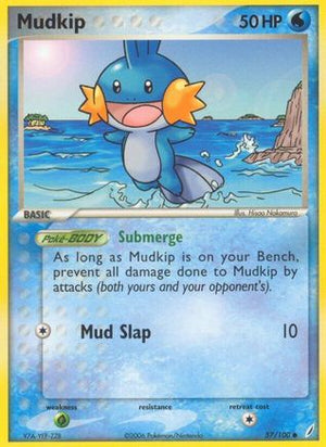Mudkip 57/100 - Crystal Guardians Reverse Holofoil - Poke-Collect