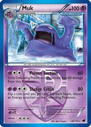 Muk 46/116 - Plasma Freeze - Poke-Collect