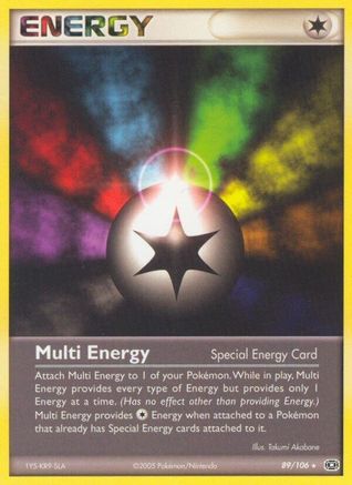 Multi Energy 89/106 - Emerald Reverse Holofoil - Poke-Collect