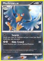 Murkrow 90/123 - Mysterious Treasures Reverse Holofoil - Poke-Collect
