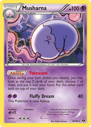 Musharna 59/99 - Next Destinies - Poke-Collect
