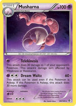 Musharna 69/149 - Boundaries Crossed Reverse Holofoil - Poke-Collect