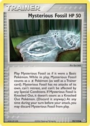 Mysterious Fossil 92/110 - Holon Phantoms Reverse Holofoil - Poke-Collect