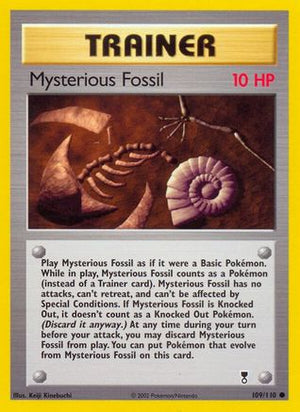 Mysterious Fossil 109/110 - Legendary Collection Reverse Holofoil - Poke-Collect