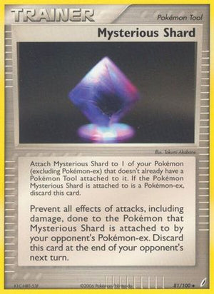 Mysterious Shard 81/100 - Crystal Guardians Reverse Holofoil - Poke-Collect