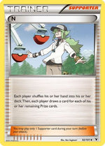 N (Supporter) 92/101 - Noble Victories Reverse Holofoil - Poke-Collect