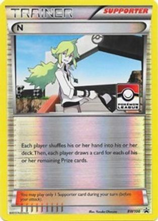 N (Supporter) - BW100 BW100/101 - Black and White Promos Holofoil - Poke-Collect