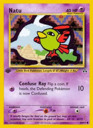 Natu 59/75 - Neo Discovery 1st Edition - Poke-Collect