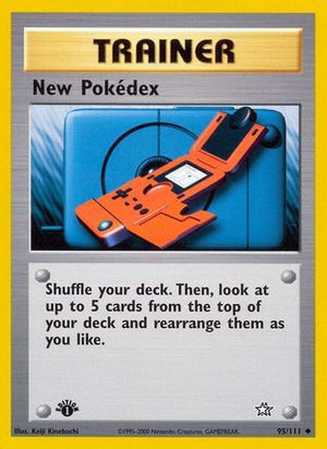 New Pokédex 95/111 - Neo Genesis 1st Edition - Poke-Collect