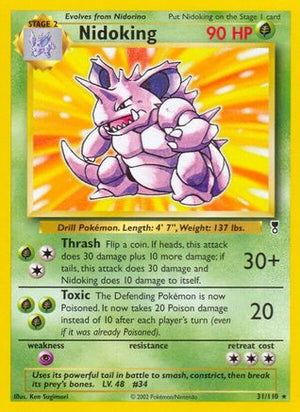 Nidoking 31/110 - Legendary Collection Reverse Holofoil - Poke-Collect