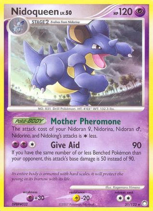 Nidoqueen 31/123 - Mysterious Treasures - Poke-Collect