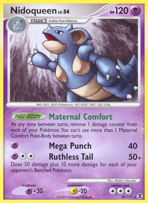 Nidoqueen 30/111 - Rising Rivals Reverse Holofoil - Poke-Collect