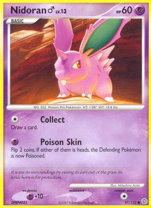 Nidoran ♂ 97/132 - Secret Wonders - Poke-Collect