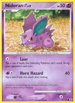 Nidoran ♂ 72/111 - Rising Rivals - Poke-Collect