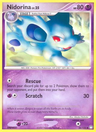 Nidorina 56/123 - Mysterious Treasures - Poke-Collect