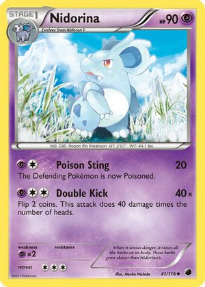 Nidorina 41/116 - Plasma Freeze - Poke-Collect