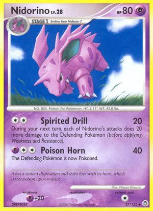 Nidorino 57/132 - Secret Wonders Reverse Holofoil - Poke-Collect
