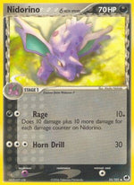 Nidorino (Delta Species) 35/101 - Dragon Frontiers Reverse Holofoil - Poke-Collect