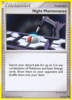 Night Maintenance 9/17 - POP Series 8 - Poke-Collect