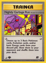 Nightly Garbage Run (Rocket's Secret Machine) 77/82 - Team Rocket Unlimited - Poke-Collect