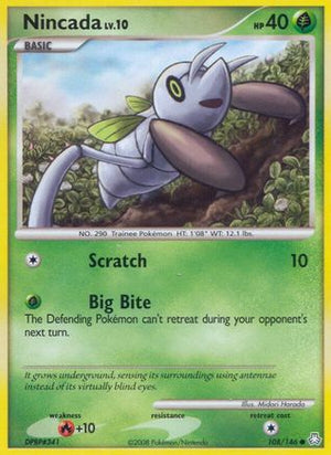 Nincada 108/146 - Legends Awakened Reverse Holofoil - Poke-Collect