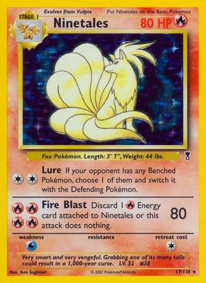 Ninetales 17/110 - Legendary Collection Reverse Holofoil - Poke-Collect