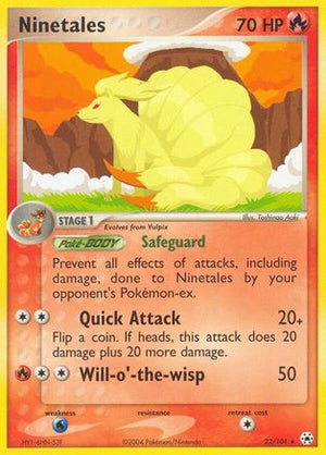 Ninetales 22/101 - Hidden Legends Reverse Holofoil - Poke-Collect