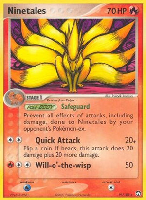 Ninetales 19/108 - Power Keepers - Poke-Collect