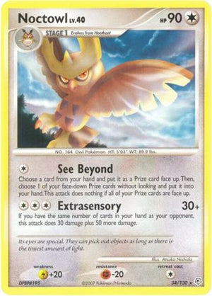 Noctowl 34/130 - Diamond & Pearl - Poke-Collect