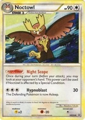 Noctowl HGSS06/25 - HGSS Black Star Promos Holofoil - Poke-Collect