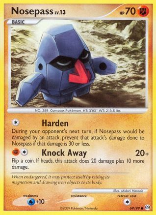 Nosepass 69/99 - Arceus - Poke-Collect