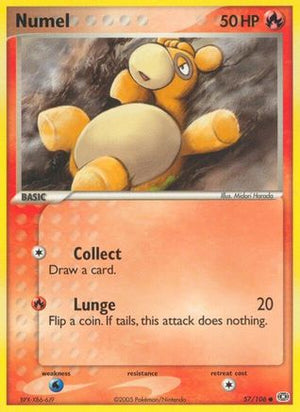 Numel 57/106 - Emerald Reverse Holofoil - Poke-Collect
