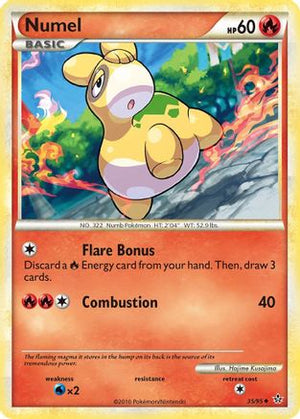 Numel 35/95 - HSUnleashed Reverse Holofoil