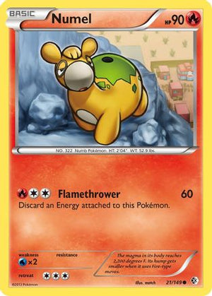 Numel 21/149 - Boundaries Crossed Reverse Holofoil - Poke-Collect