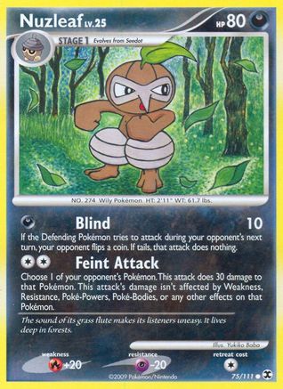 Nuzleaf 75/111 - Rising Rivals - Poke-Collect