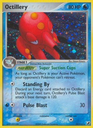 Octillery 10/115 - Unseen Forces Reverse Holofoil - Poke-Collect