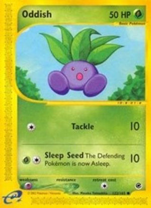 Oddish 122/165 - Expedition Base Set - Poke-Collect
