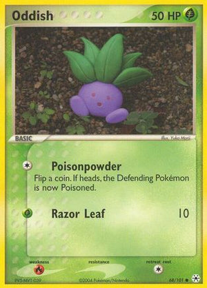 Oddish 68/101 - Hidden Legends Reverse Holofoil - Poke-Collect