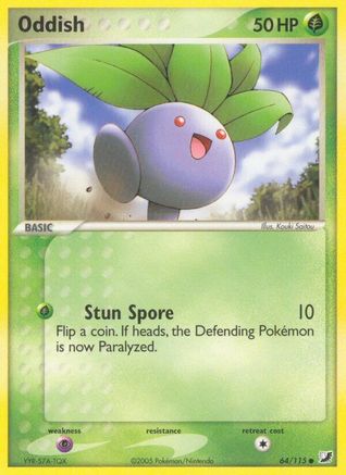 Oddish 64/115 - Unseen Forces Reverse Holofoil - Poke-Collect