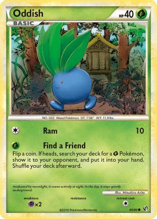 Oddish 60/90 - Undaunted - Poke-Collect