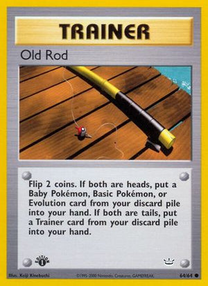 Old Rod 64/64 - Neo Revelation 1st Edition - Poke-Collect