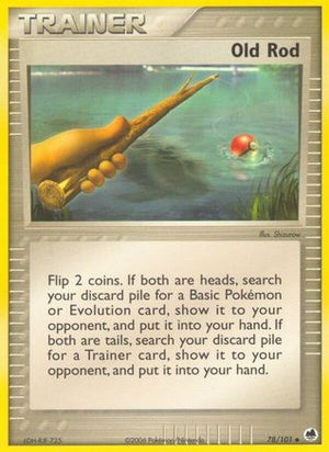 Old Rod 78/101 - Dragon Frontiers - Poke-Collect