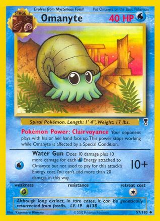 Omanyte 57/110 - Legendary Collection Reverse Holofoil - Poke-Collect