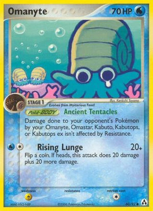 Omanyte 60/92 - Legend Maker Reverse Holofoil - Poke-Collect