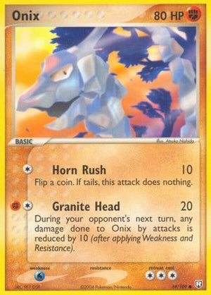 Onix 69/109 - Team Rocket Returns - Poke-Collect