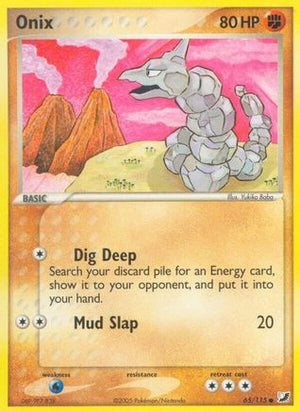 Onix 65/115 - Unseen Forces - Poke-Collect