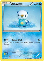 Oshawott (28) 28/114 - Black and White - Poke-Collect