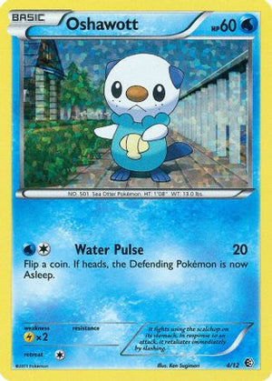 Oshawott 4/12 - McDonalds Collection 2011 Holofoil - Poke-Collect