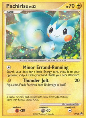 Pachirisu DP04/56 - DP Black Star Promos Holofoil - Poke-Collect