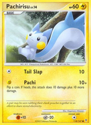 Pachirisu 118/147 - Supreme Victors Reverse Holofoil - Poke-Collect
